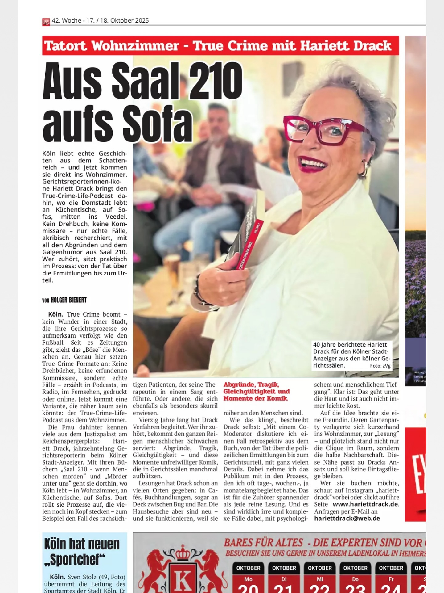 hariett_express hariett drack true crime talk am blauen see